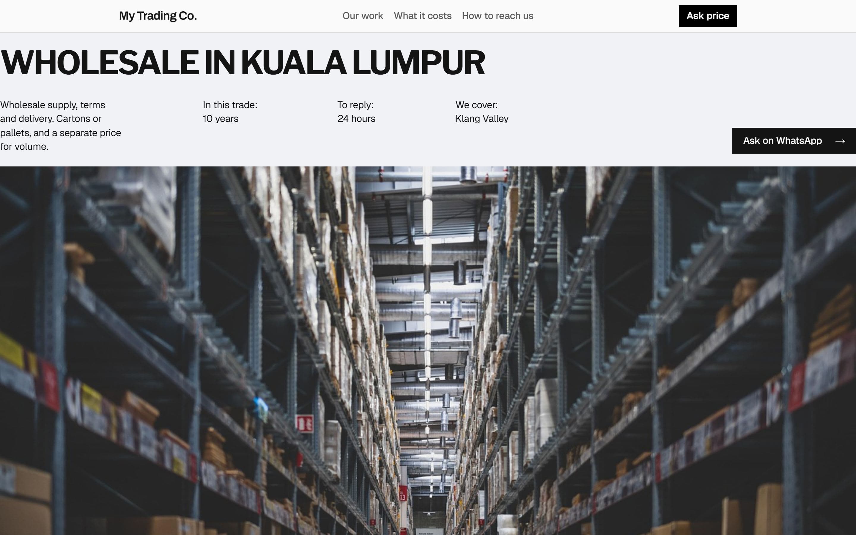 We build exactly what you designed